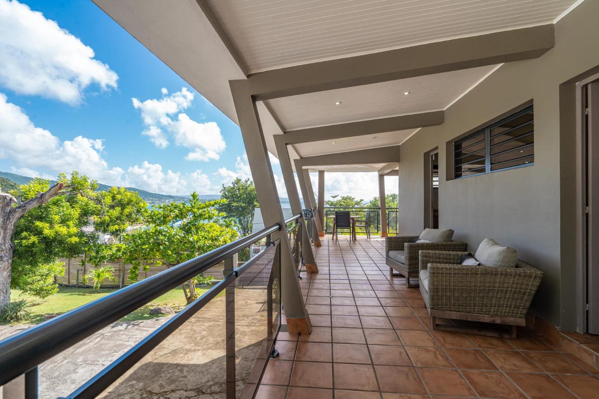 Villa Kaléna : 4 ch, plage à 50m, vue mer Le Diamant Extérieur photo