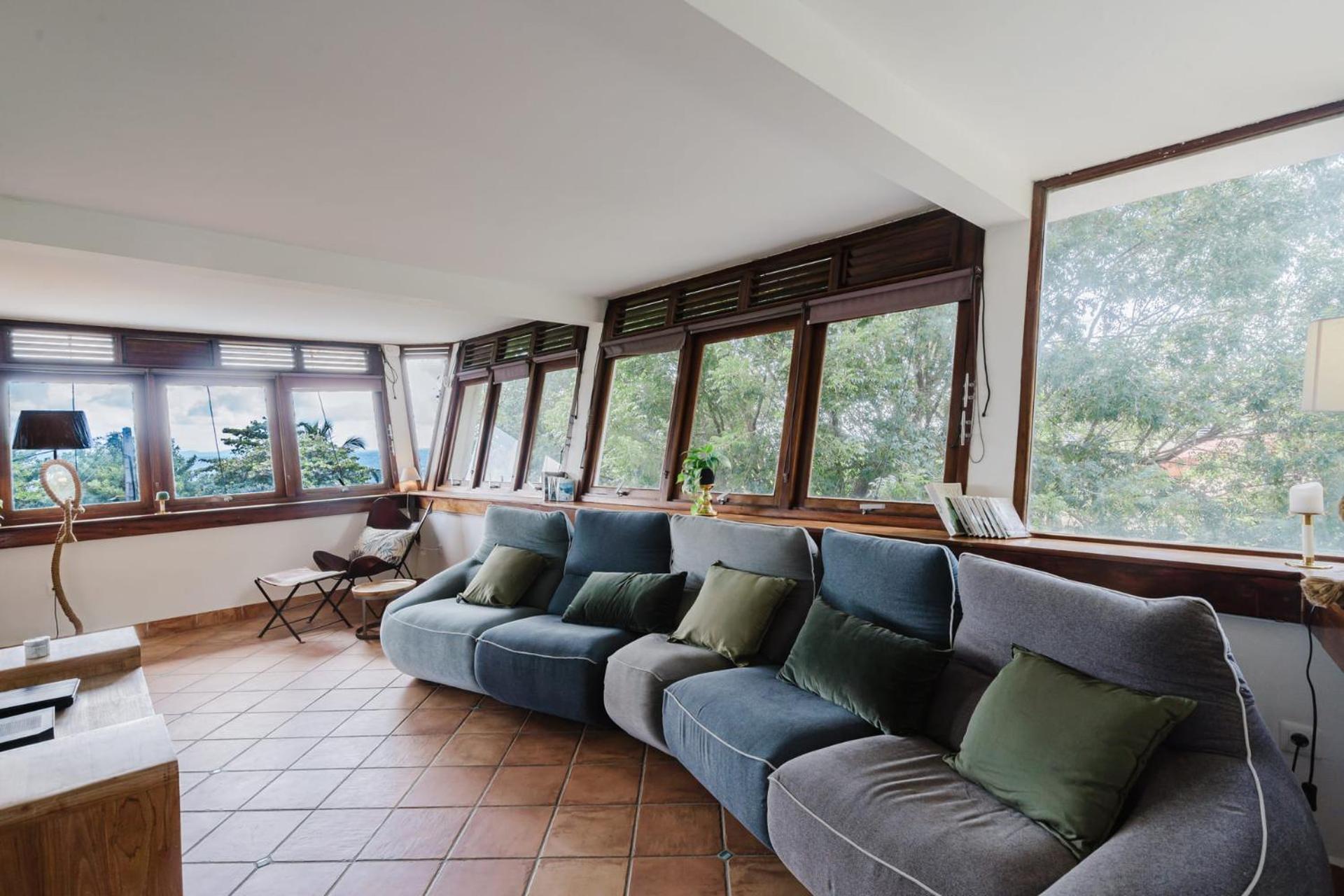 Villa Kaléna : 4 ch, plage à 50m, vue mer Le Diamant Extérieur photo